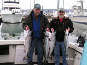 Mike and Kenny Fishing May 6