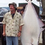 Larry and his Halibut Larry and his Halibut