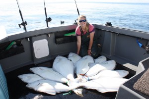 Jona with Halibut Load 9-18